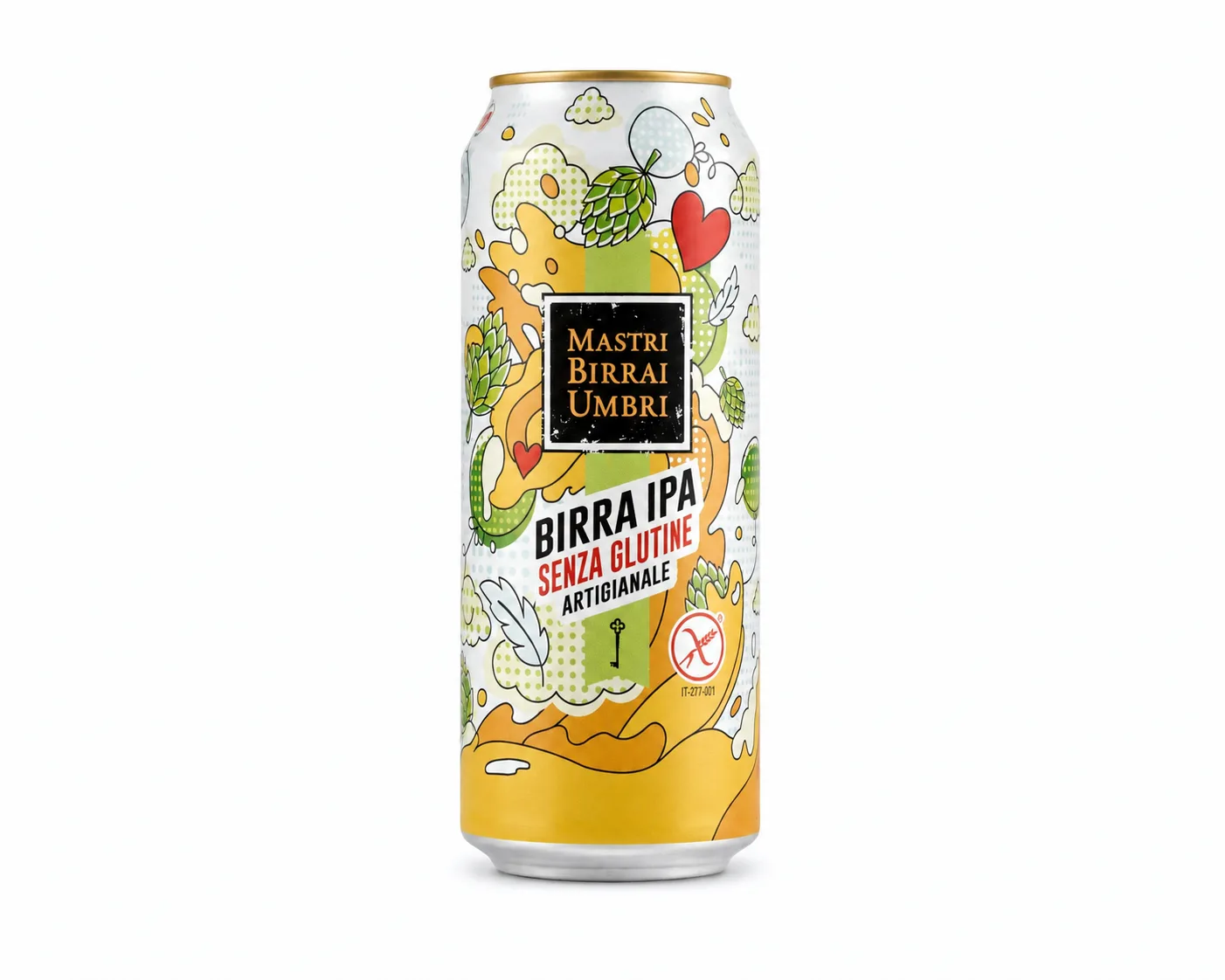 Mastri Birrai Umbri IPA Artigianale Gluten Free Lata